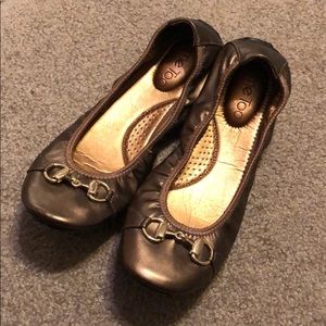 Bronze and Gold Flats